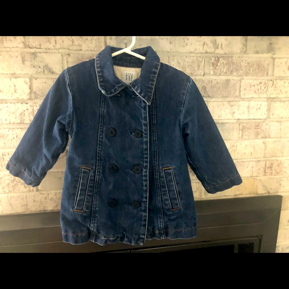 Baby Gap Quilted Peacoat 2xl/2 years